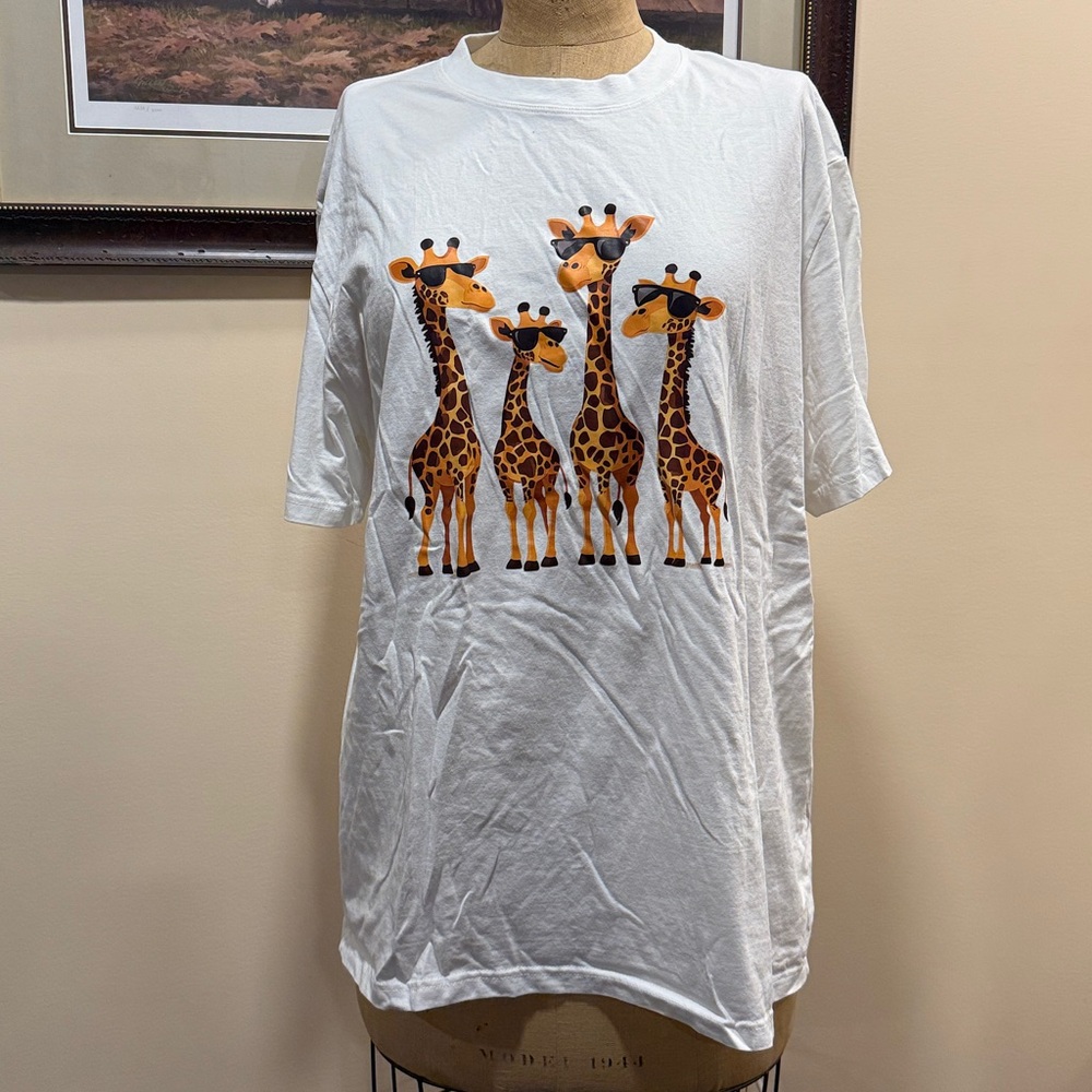 Giraffe with Shade Tshirt